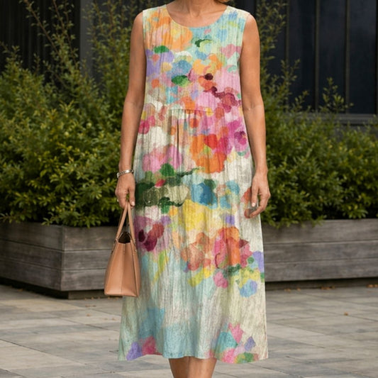 Vestido Midi "Respiro" sin mangas